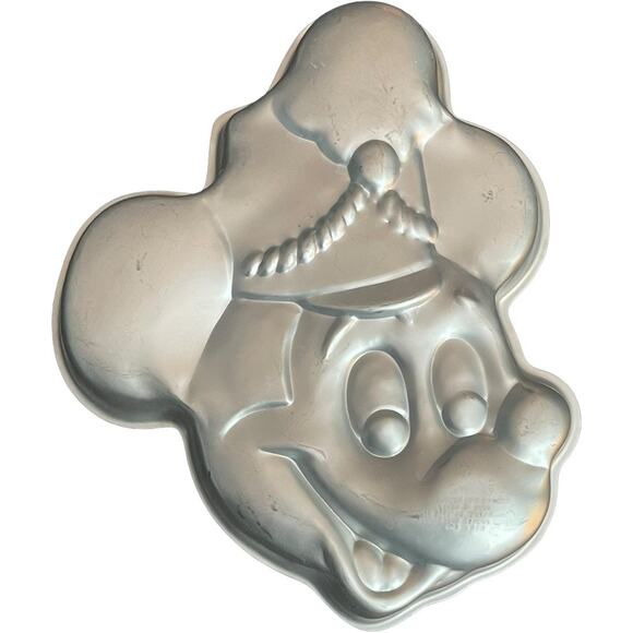 Vintage WILTON Walt Disney Mickey Mouse Leader of Band Cake Pan 515 302 - Picture 1 of 12